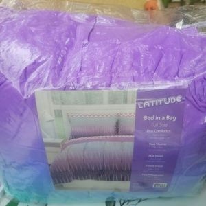 Full size bed in a bag .